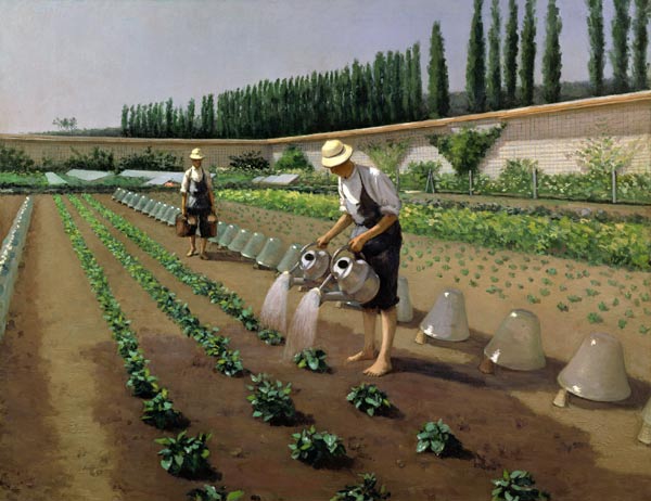 The Gardeners à Gustave Caillebotte