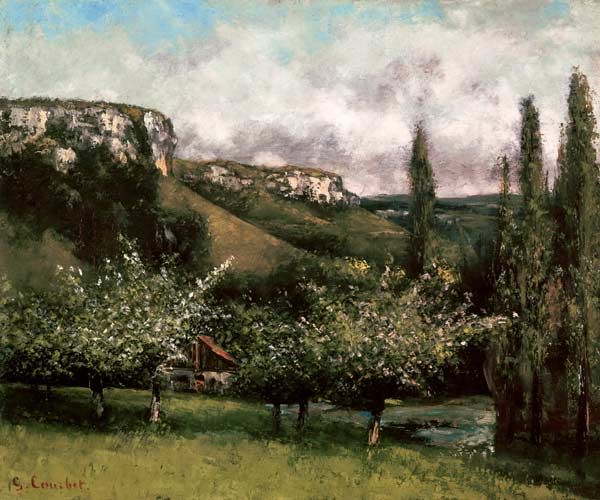 Apple Orchard à Gustave Courbet