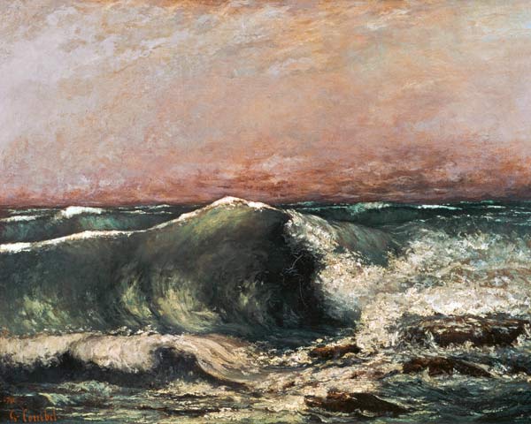 The Wave à Gustave Courbet