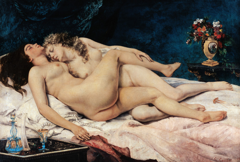 Courbet, Le sommeil à Gustave Courbet