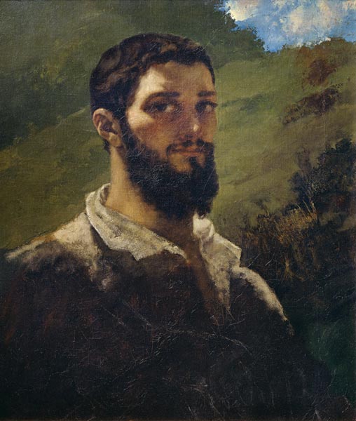 Self-Portrait à Gustave Courbet