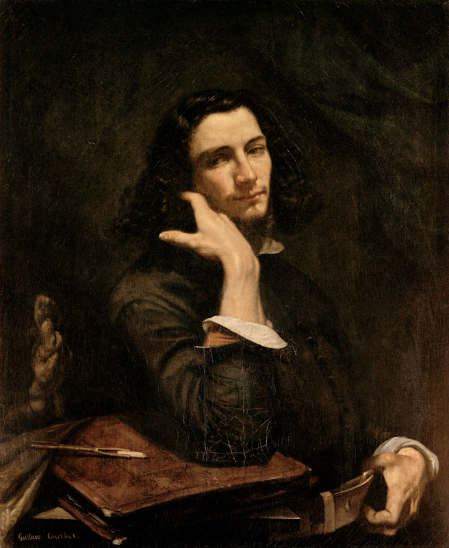 The Man with the Leather Belt. Portrait of the Artist à Gustave Courbet