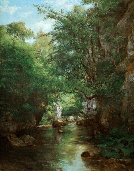 The Stream à Gustave Courbet