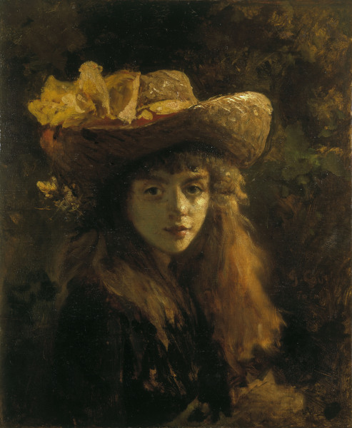 Portrait of a Young Woman à Gustave Courbet