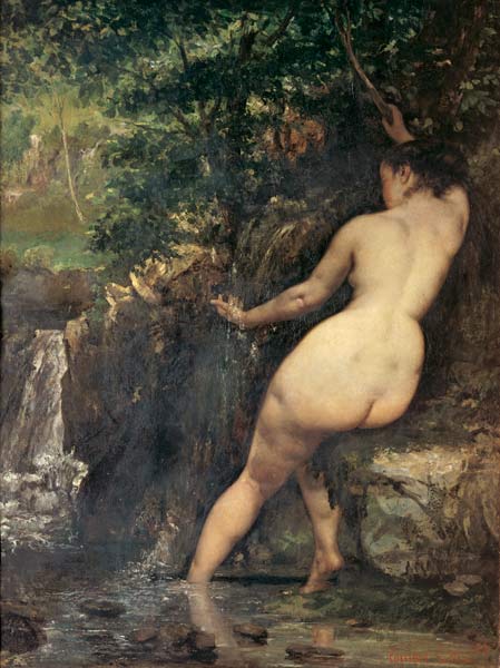 La source à Gustave Courbet