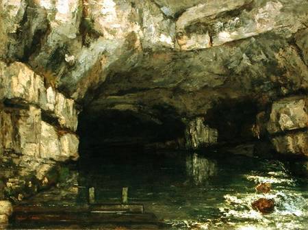 The Grotto of the Loue à Gustave Courbet