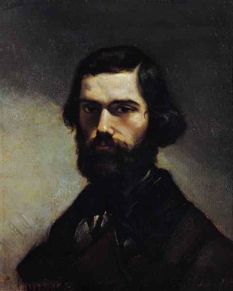 Portrait of Jules Valles (1832-85) à Gustave Courbet
