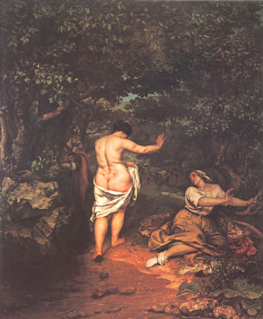 Les baigneuses à Gustave Courbet
