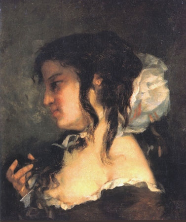 pensivement à Gustave Courbet