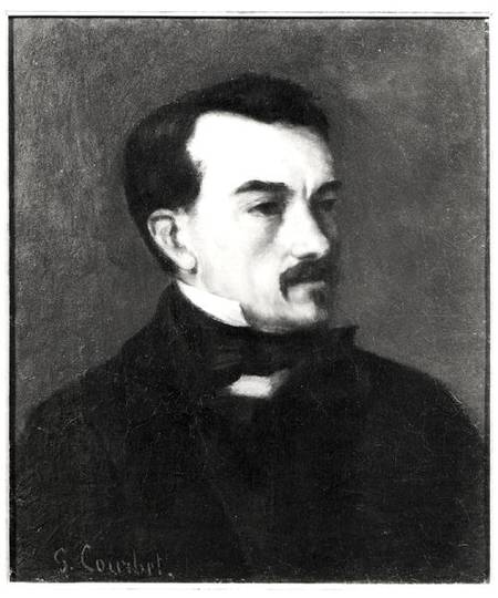 Portrait of a Man à Gustave Courbet