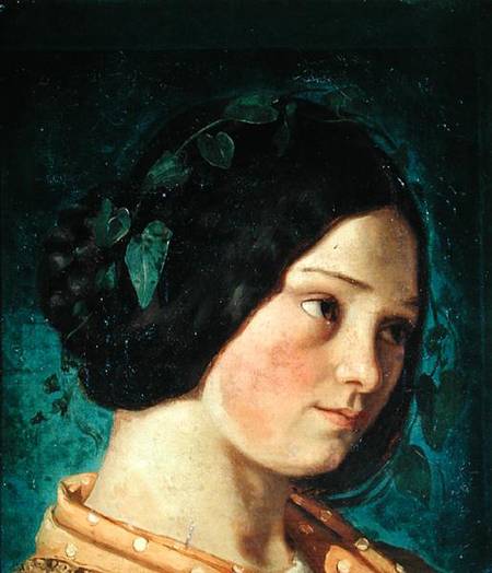 Portrait of Zelie Courbet à Gustave Courbet