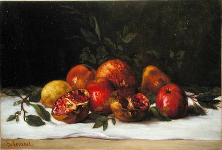 Still Life à Gustave Courbet