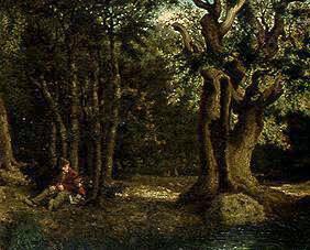 Dans la forêt de Fontainebleau avec le chêne Béranger