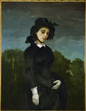 Louise Colet , Courbet