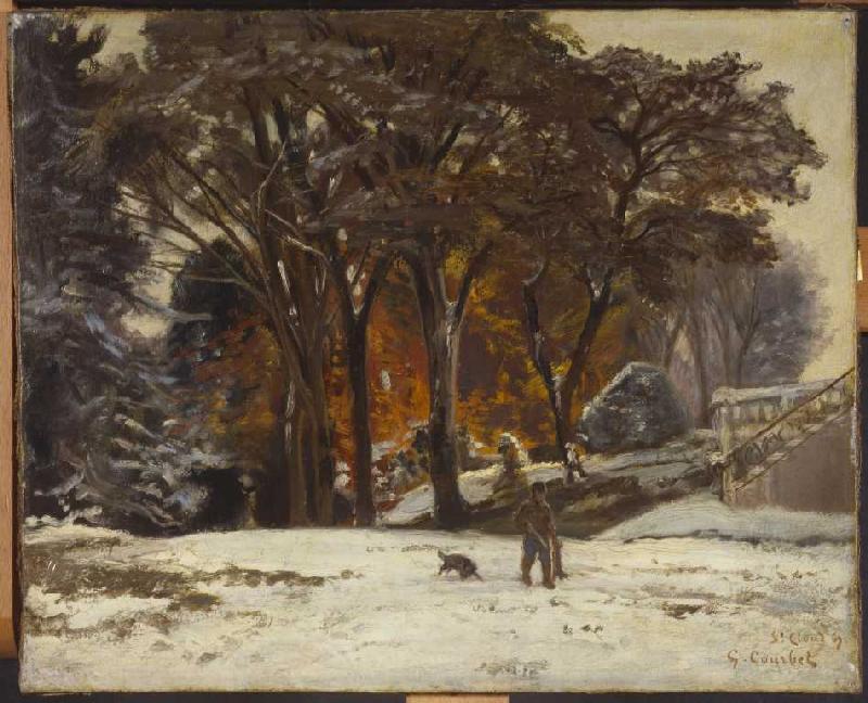 Le voleur de gibier (Le Braconnier) à Gustave Courbet
