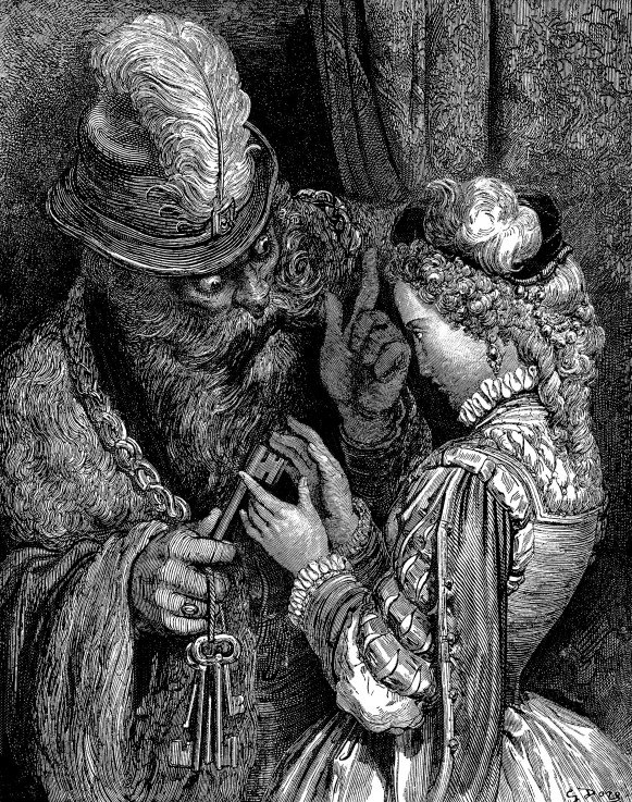Illustration for "Les contes" by Charles Perrault à Gustave Doré