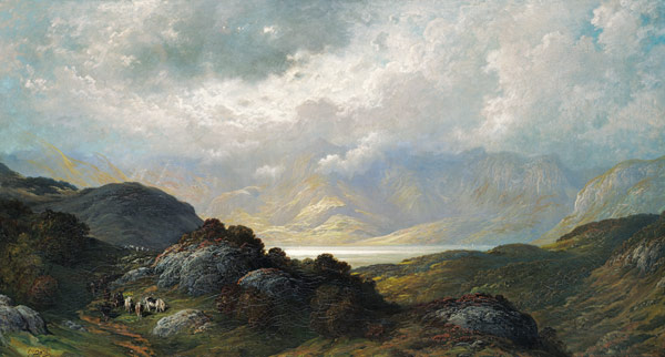 Scottish Landscape à Gustave Doré