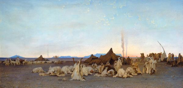 Evening Prayer in the Sahara