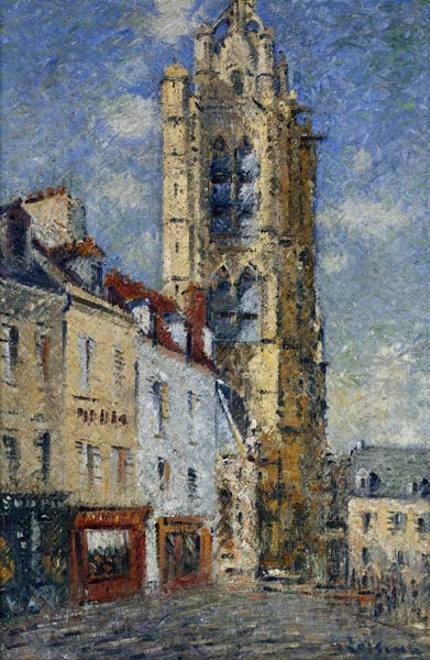 Der Glockenturm von St à Gustave Loiseau