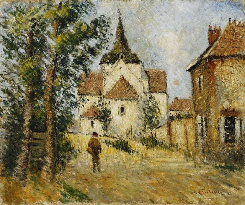 Die Dorfkirche à Gustave Loiseau