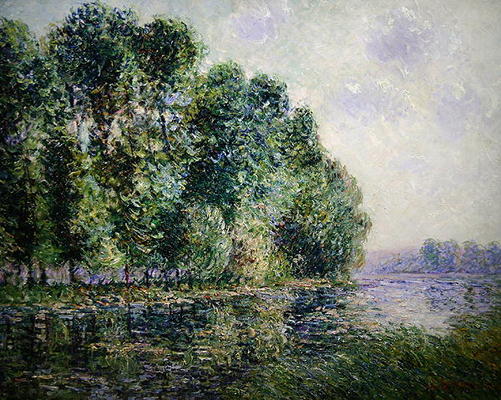 Landscape by the sea (oil on canvas) à Gustave Loiseau