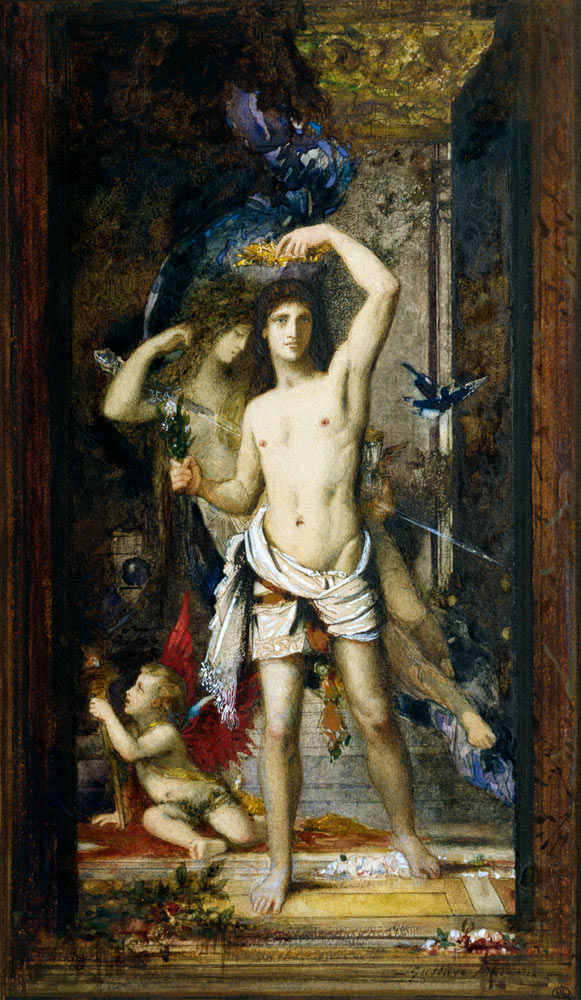 G.Moreau, Le jeune homme et la mort à Gustave Moreau