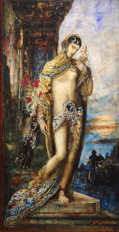 Le Cantique des Cantiques. à Gustave Moreau