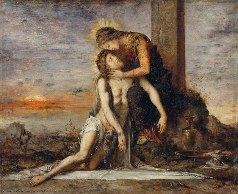 Pietà à Gustave Moreau