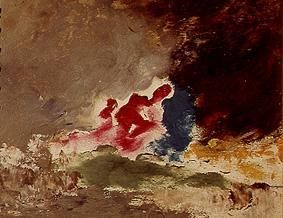 Étude pétrolière abstraite à Gustave Moreau