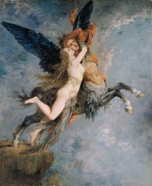 Die Chimäre à Gustave Moreau