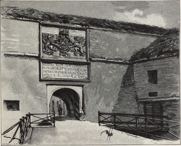 Tor der alten Festung in Komorn à Gyula (Julius) Háry