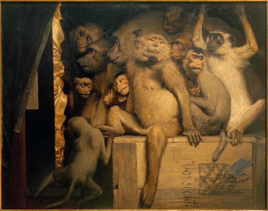 Monkeys as art critics à Haeckel Ernst