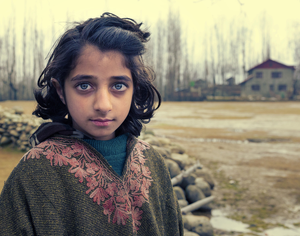 Kashmiri girl à Haitham AL Farsi