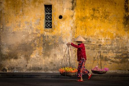 Carrying fruit