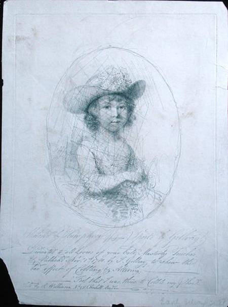 A Sketch spoiled by James Gillray (1757-1815) 1781 à Hannah Humphrey