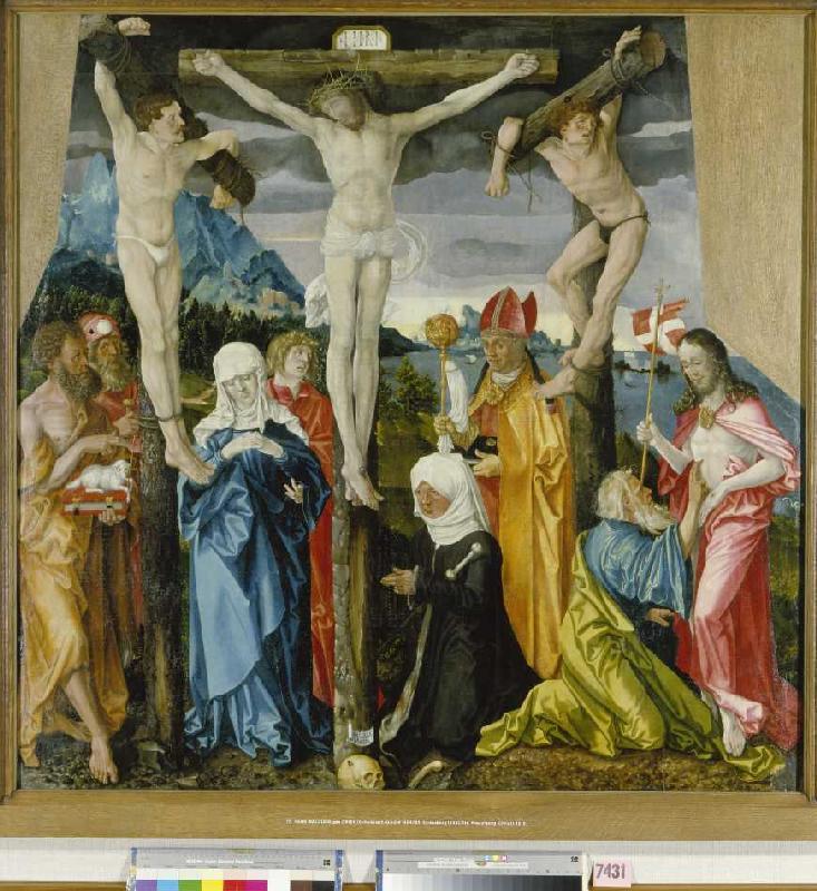 crucifixion du Christ. à Hans Baldung Grien