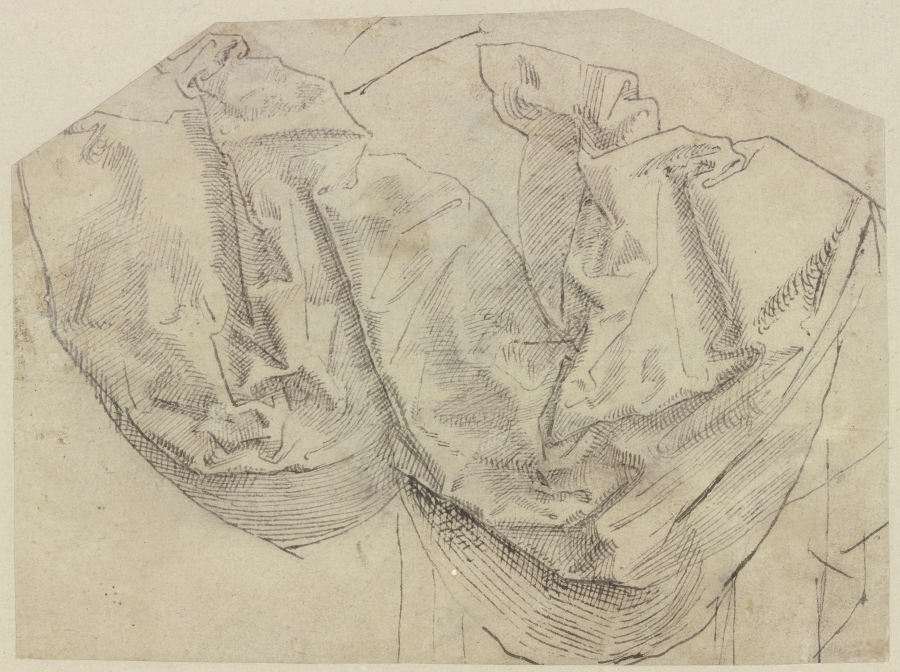 A pleated cloth à Hans Brosamer