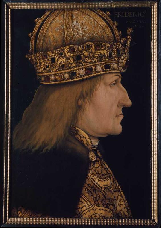 Empereur Friedrich III (1415-1493) à Hans Burgkmair l'Ancien