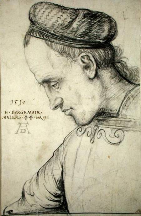 Self portrait à Hans l'Ancien Burgkmair