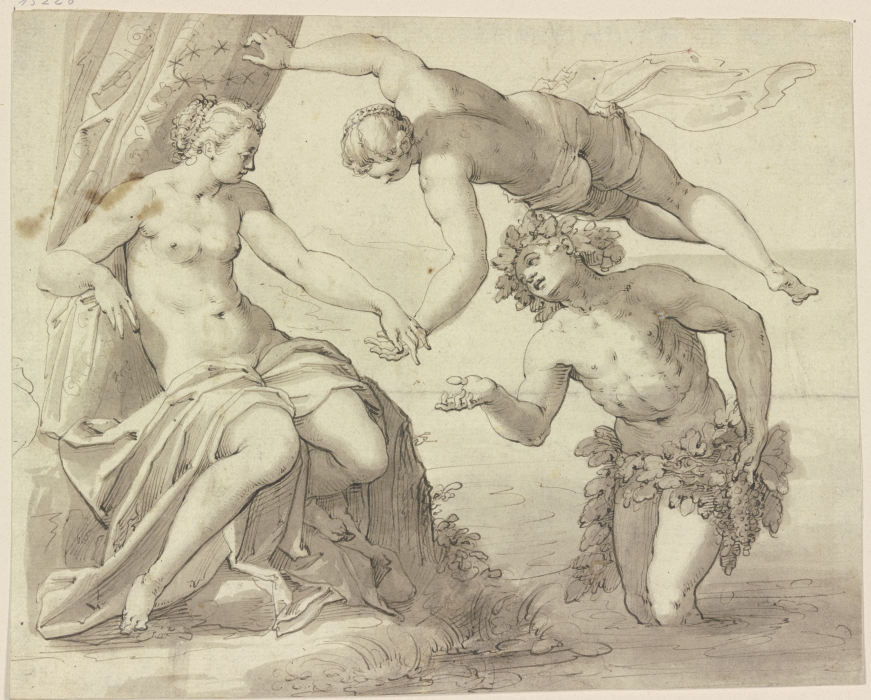 Bacchus, Ariadne und Venus à Hans Friedrich Schrorer
