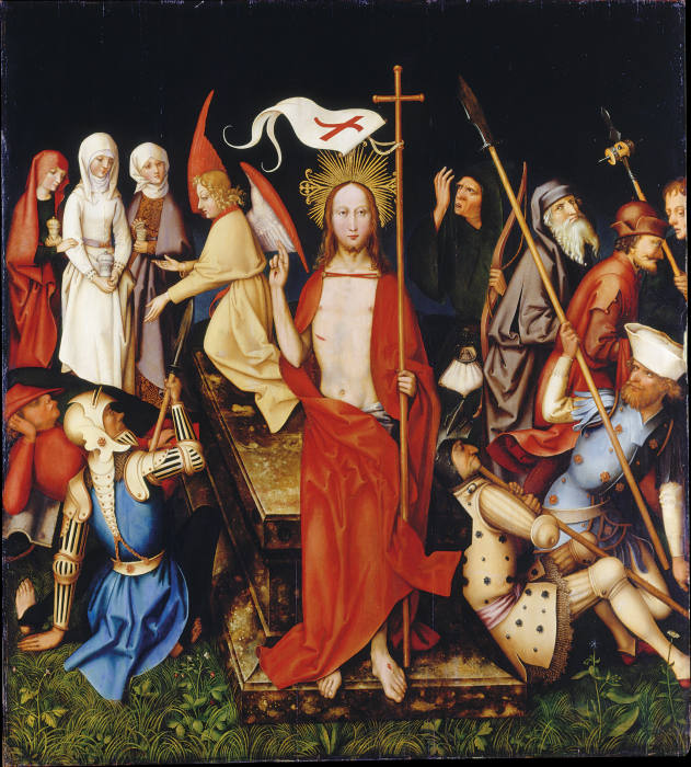 Resurrection à Hans Holbein l'Ancien
