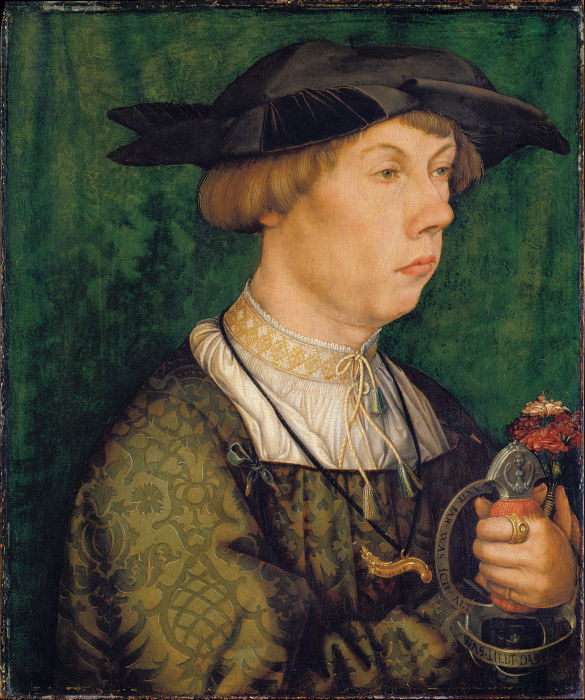 Portrait of a Member of the Weiss Family of Augsburg à Hans Holbein l'Ancien