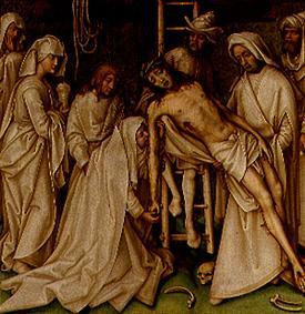 Aspiration. passion grise : l'mise en croix Christ à Hans Holbein l'Ancien