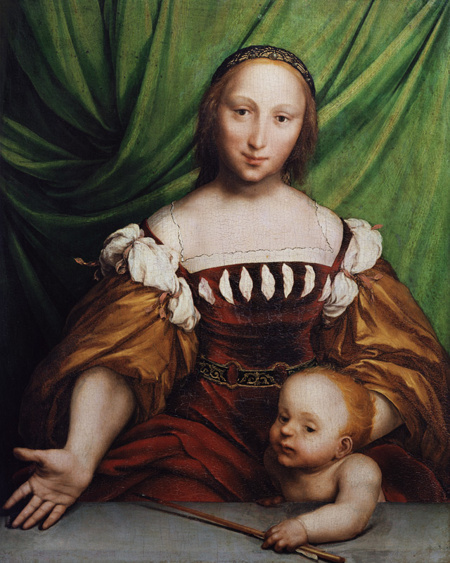 Venus et Amor à Hans Holbein le Jeune