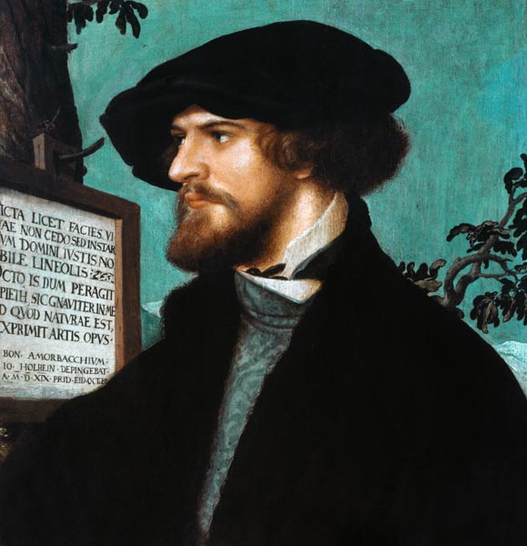 Bonifacius Amerbach à Hans Holbein le Jeune