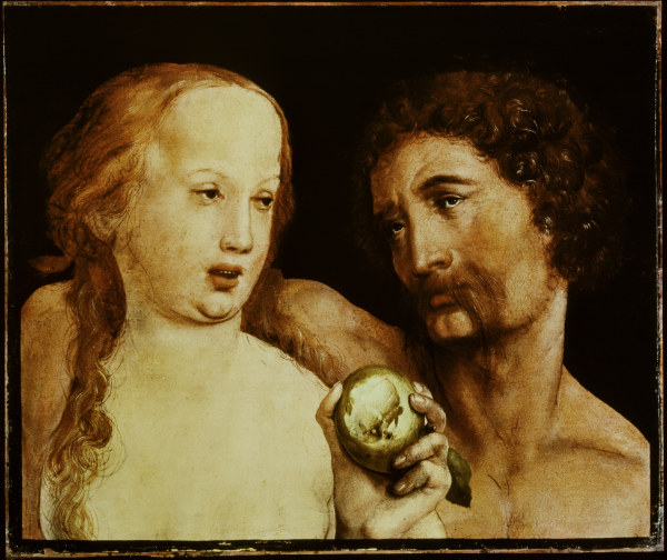 H.Holbein th.Y., Adam and Eve à Hans Holbein le Jeune