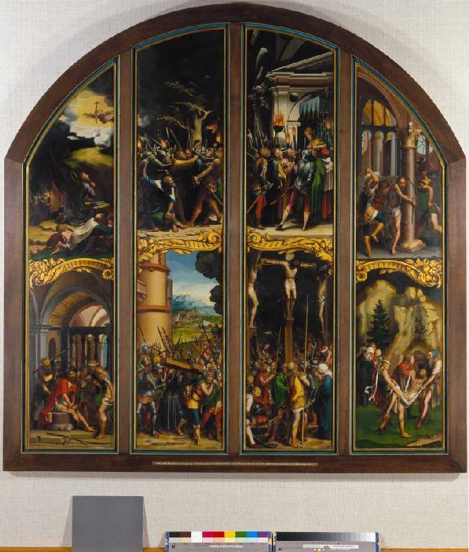 autel de passion à Hans Holbein le Jeune