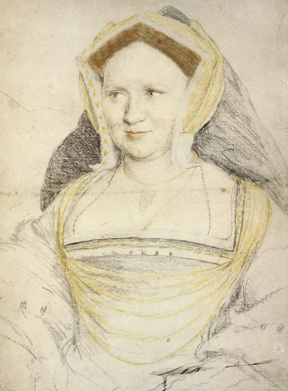 portrait de la dame Guildford. à Hans Holbein le Jeune
