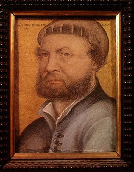 Self Portrait à Hans Holbein le Jeune