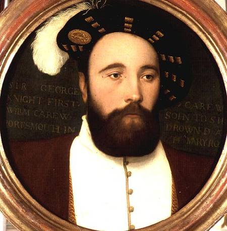 Sir George Carew à Hans Holbein le Jeune